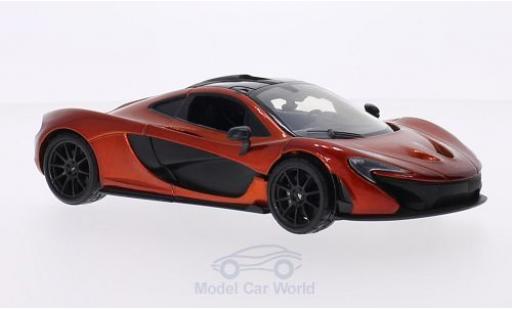 Miniature McLaren P1 1/24 Motormax metallise orange/carbon McLaren P1 1/24 Motormax metallise orange/carbon miniature