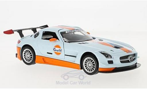 Miniature Mercedes SLS 1/24 Motormax AMG GT3 Gulf Mercedes SLS 1/24 Motormax AMG GT3 Gulf miniature