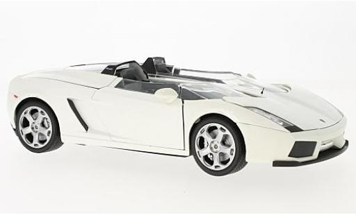 Miniature Lamborghini Concept 1/18 Motormax S metallise blanche Lamborghini Concept 1/18 Motormax S metallise blanche miniature
