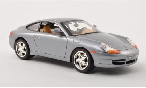 Miniature Porsche 996 1/18 Motormax 911 () Carrera grise Porsche 996 1/18 Motormax 911 () Carrera grise miniature