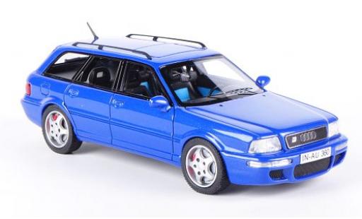 Miniature Audi RS2 1/43 Neo metallise bleue Audi RS2 1/43 Neo metallise bleue miniature
