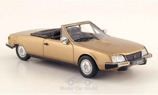 Miniature Citroen CX 1/43 Neo Orphee Cabriolet metallise beige 1983 Citroen CX 1/43 Neo Orphee Cabriolet metallise beige 1983 miniature