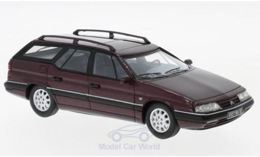 Miniature Citroen XM 1/43 Neo Break metallise rouge 1989 Citroen XM 1/43 Neo Break metallise rouge 1989 miniature