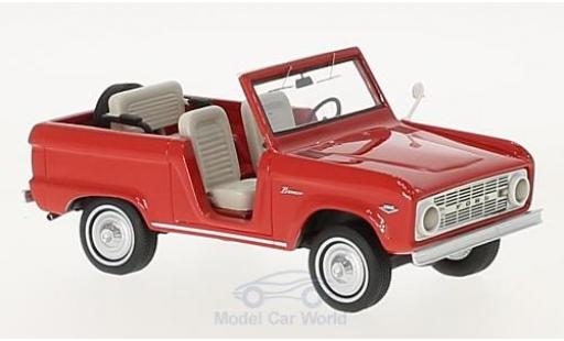 Miniature Ford Bronco 1/43 Neo Roadster rouge 1966 Ford Bronco 1/43 Neo Roadster rouge 1966 miniature