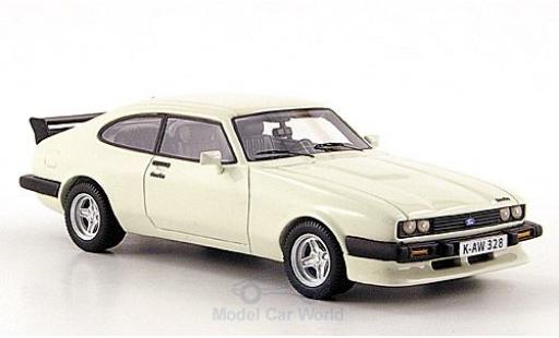 Miniature Ford Capri 1/43 Neo MK III Turbo blanche 1981 Ford Capri 1/43 Neo MK III Turbo blanche 1981 miniature