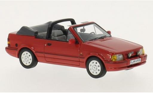 Miniature Ford Escort 1/43 Neo MkIV XR3i Cabriolet rouge 1986 Ford Escort 1/43 Neo MkIV XR3i Cabriolet rouge 1986 miniature