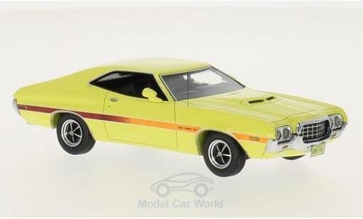 Miniature Ford Gran Torino 1/43 Neo Sport jaune 1977 Ford Gran Torino 1/43 Neo Sport jaune 1977 miniature