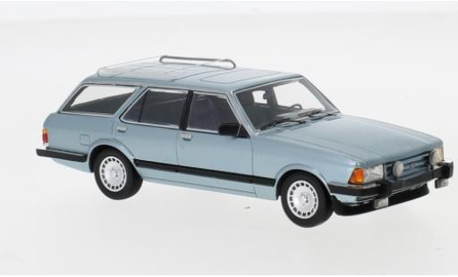 Miniature Ford Granada 1/43 Neo MK II Turnier Ghia metallise bleue 1984 Ford Granada 1/43 Neo MK II Turnier Ghia metallise bleue 1984 miniature