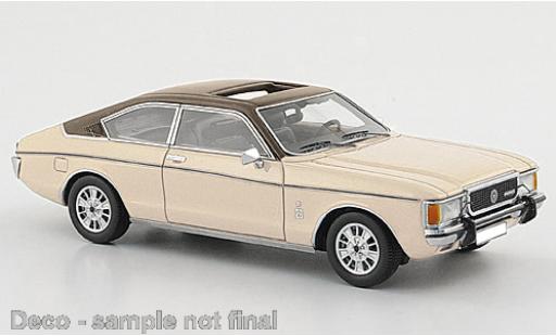 Miniature Ford Granada 1/43 Neo MkI Coupe beige/marron 1972 Ford Granada 1/43 Neo MkI Coupe beige/marron 1972 miniature