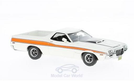 Miniature Ford Ranchero 1/43 Neo GT blanche/orange 1972 Ford Ranchero 1/43 Neo GT blanche/orange 1972 miniature