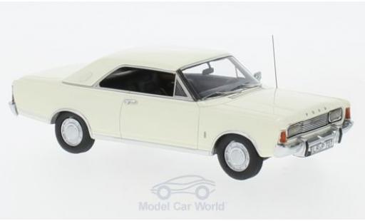 Miniature Ford Taunus 1971 1/43 Neo P7b 20M Coupe blanche 1971 Ford Taunus 1971 1/43 Neo P7b 20M Coupe blanche 1971 miniature