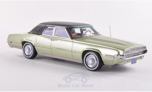 Miniature Ford Thunderbird 1969 1/43 Neo Landau metallise verte/matt-noire 1969 Ford Thunderbird 1969 1/43 Neo Landau metallise verte/matt-noire 1969 miniature