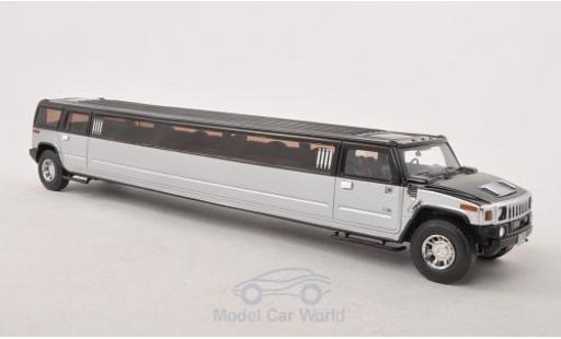 Miniature Hummer H2 1/43 Neo Stretch Limousine noire/grise Hummer H2 1/43 Neo Stretch Limousine noire/grise miniature