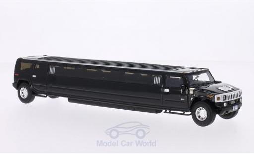 Miniature Hummer H2 1/43 Neo Stretchlimousine noire Hummer H2 1/43 Neo Stretchlimousine noire miniature