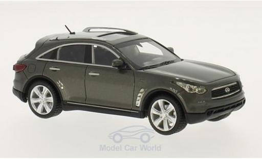 Miniature Infiniti FX50 1/18 Neo S metallise grise 2010 Infiniti FX50 1/18 Neo S metallise grise 2010 miniature
