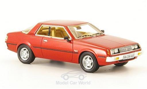Miniature Mitsubishi Sapporo 1/43 Neo MK1 metallise rouge 1982 Mitsubishi Sapporo 1/43 Neo MK1 metallise rouge 1982 miniature