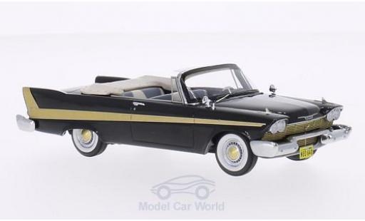 Miniature Plymouth Fury 1/43 Neo Cabriolet noire 1958 Plymouth Fury 1/43 Neo Cabriolet noire 1958 miniature