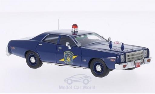 Miniature Plymouth Fury 1/43 Neo Michigan State Police 1977 Polizei (USA) Plymouth Fury 1/43 Neo Michigan State Police 1977 Polizei (USA) miniature