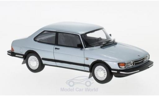 Miniature Saab 90 1/43 Neo metallise bleue 1985 Saab 90 1/43 Neo metallise bleue 1985 miniature