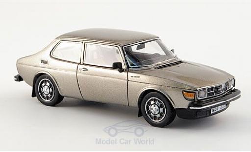 Miniature Saab 99 1/43 Neo EMS metallise grise 1977 Saab 99 1/43 Neo EMS metallise grise 1977 miniature
