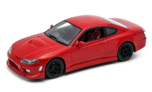 Miniature Nissan Silvia 1/24 Welly (S15) T rouge 1:24 Nissan Silvia 1/24 Welly (S15) T rouge 1:24 miniature