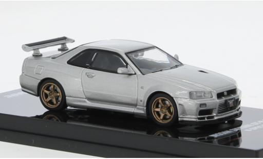 Miniature Nissan Skyline 1/64 INNO64 GT-R ( grise 1:64 Nissan Skyline 1/64 INNO64 GT-R ( grise 1:64 miniature