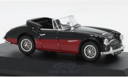 Miniature Austin Healey 3000 1/43 Norev MK3 noire/rouge RHD 1964 Austin Healey 3000 1/43 Norev MK3 noire/rouge RHD 1964 miniature