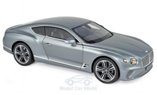 Miniature Bentley Continental 1/18 Norev GT metallise grise 2018 Bentley Continental 1/18 Norev GT metallise grise 2018 miniature