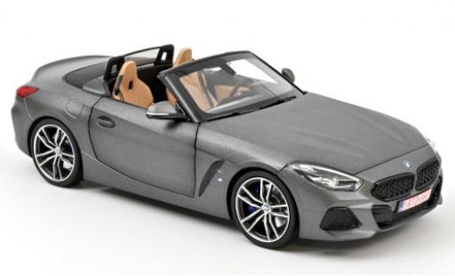 Miniature Bmw Z4 1/18 Norev (G29) matt-grise 2018 Verdeck ouvert Bmw Z4 1/18 Norev (G29) matt-grise 2018 Verdeck ouvert miniature