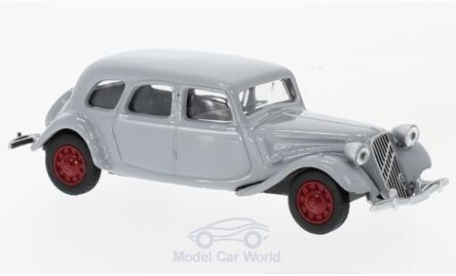 Miniature Citroen Traction 15 1/64 Norev 15-SIX grise 1939 Citroen Traction 15 1/64 Norev 15-SIX grise 1939 miniature