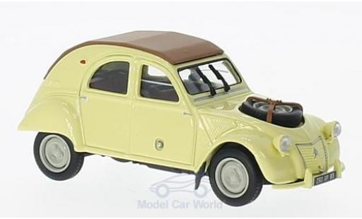 Miniature Citroen 2CV 1/43 Norev 4x4 Sahara jaune 1961 Citroen 2CV 1/43 Norev 4x4 Sahara jaune 1961 miniature