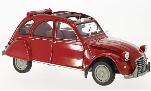 Miniature Citroen 2CV 1/18 Norev 6 rouge 1972 Citroen 2CV 1/18 Norev 6 rouge 1972 miniature
