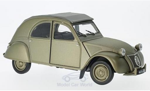 Miniature Citroen 2CV 1/18 Norev A matt-grise 1950 Citroen 2CV 1/18 Norev A matt-grise 1950 miniature