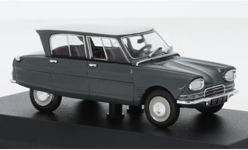 Miniature Citroen Ami 6 1/43 Norev grise/blanche 1967 Citroen Ami 6 1/43 Norev grise/blanche 1967 miniature