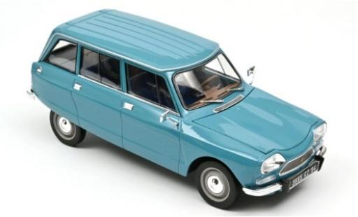 Miniature Citroen Ami 8 1/18 Norev Break bleue 1975 Citroen Ami 8 1/18 Norev Break bleue 1975 miniature
