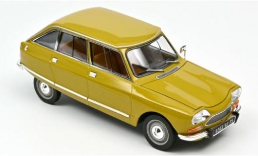 Miniature Citroen Ami 8 1/18 Norev Club jaune 1969 Citroen Ami 8 1/18 Norev Club jaune 1969 miniature