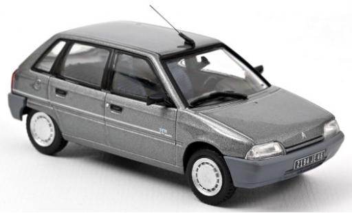 Miniature Citroen AX 1/43 Norev TEN metallise grise 1992 Citroen AX 1/43 Norev TEN metallise grise 1992 miniature