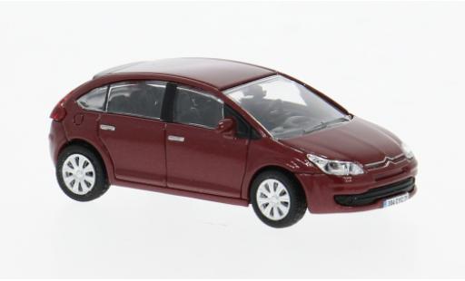 Miniature Citroen C4 1/87 Norev Berline rouge 2004 1:87 Citroen C4 1/87 Norev Berline rouge 2004 1:87 miniature