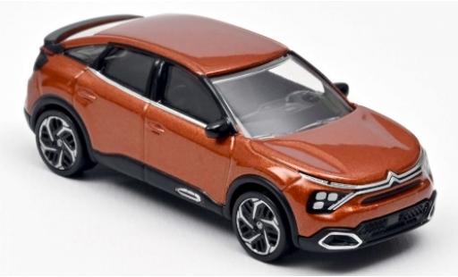 Miniature Citroen C4 1/64 Norev metallise orange 2020 Citroen C4 1/64 Norev metallise orange 2020 miniature