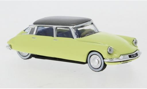 Miniature Citroen DS 1/87 Norev 19 jaune/metallise grise 1958 Citroen DS 1/87 Norev 19 jaune/metallise grise 1958 miniature