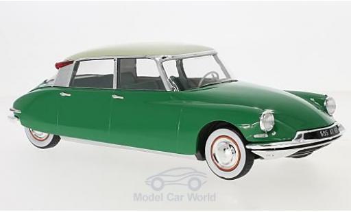 Miniature Citroen DS 19 1/18 Norev 19 verte/beige 1956 Citroen DS 19 1/18 Norev 19 verte/beige 1956 miniature