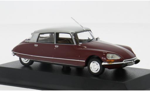 Miniature Citroen DS 1/43 Norev 23 Pallas rouge/grise 1972 1:43 Citroen DS 1/43 Norev 23 Pallas rouge/grise 1972 1:43 miniature