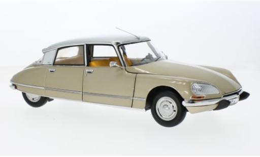 Miniature Citroen DS 1/18 Norev 23 Pallas metallise beige/grise 1972 1:18 Citroen DS 1/18 Norev 23 Pallas metallise beige/grise 1972 1:18 miniature