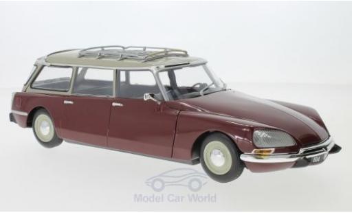 Miniature Citroen DS 21 1/18 Norev C 21 Break rouge/beige 1970 Citroen DS 21 1/18 Norev C 21 Break rouge/beige 1970 miniature