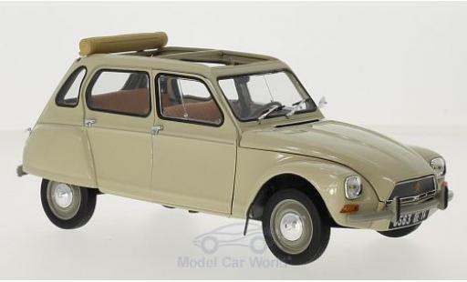 Miniature Citroen Dyane 1/18 Norev 6 beige 1970 Citroen Dyane 1/18 Norev 6 beige 1970 miniature
