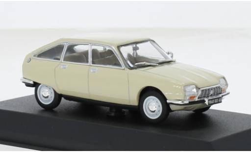 Miniature Citroen GS 1/43 Norev beige 1971 1:43 Citroen GS 1/43 Norev beige 1971 1:43 miniature
