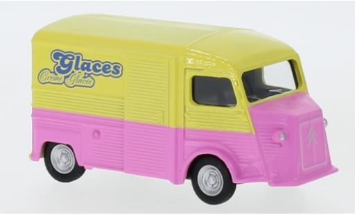 Miniature Citroen HY 1/64 Norev rose/jaune Glacier 1980 Citroen HY 1/64 Norev rose/jaune Glacier 1980 miniature