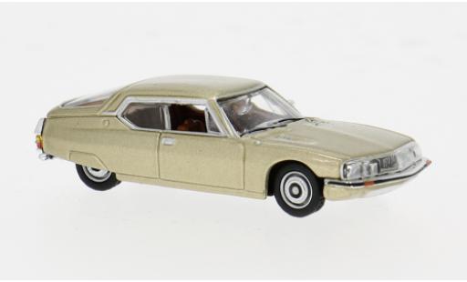 Miniature Citroen SM 1/87 Norev metallise beige 1972 1:87 Citroen SM 1/87 Norev metallise beige 1972 1:87 miniature
