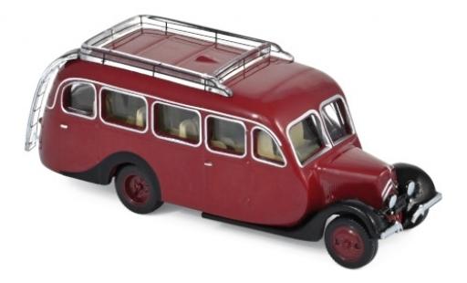 Miniature Citroen U23 1/87 Norev Autocar rouge/noire 1947 Citroen U23 1/87 Norev Autocar rouge/noire 1947 miniature