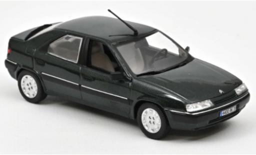 Miniature Citroen Xantia 1/43 Norev metallise verte 1993 Citroen Xantia 1/43 Norev metallise verte 1993 miniature